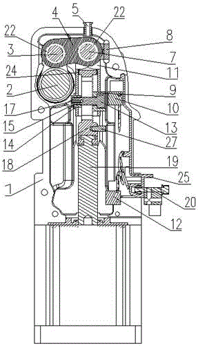 Integrated clamping device