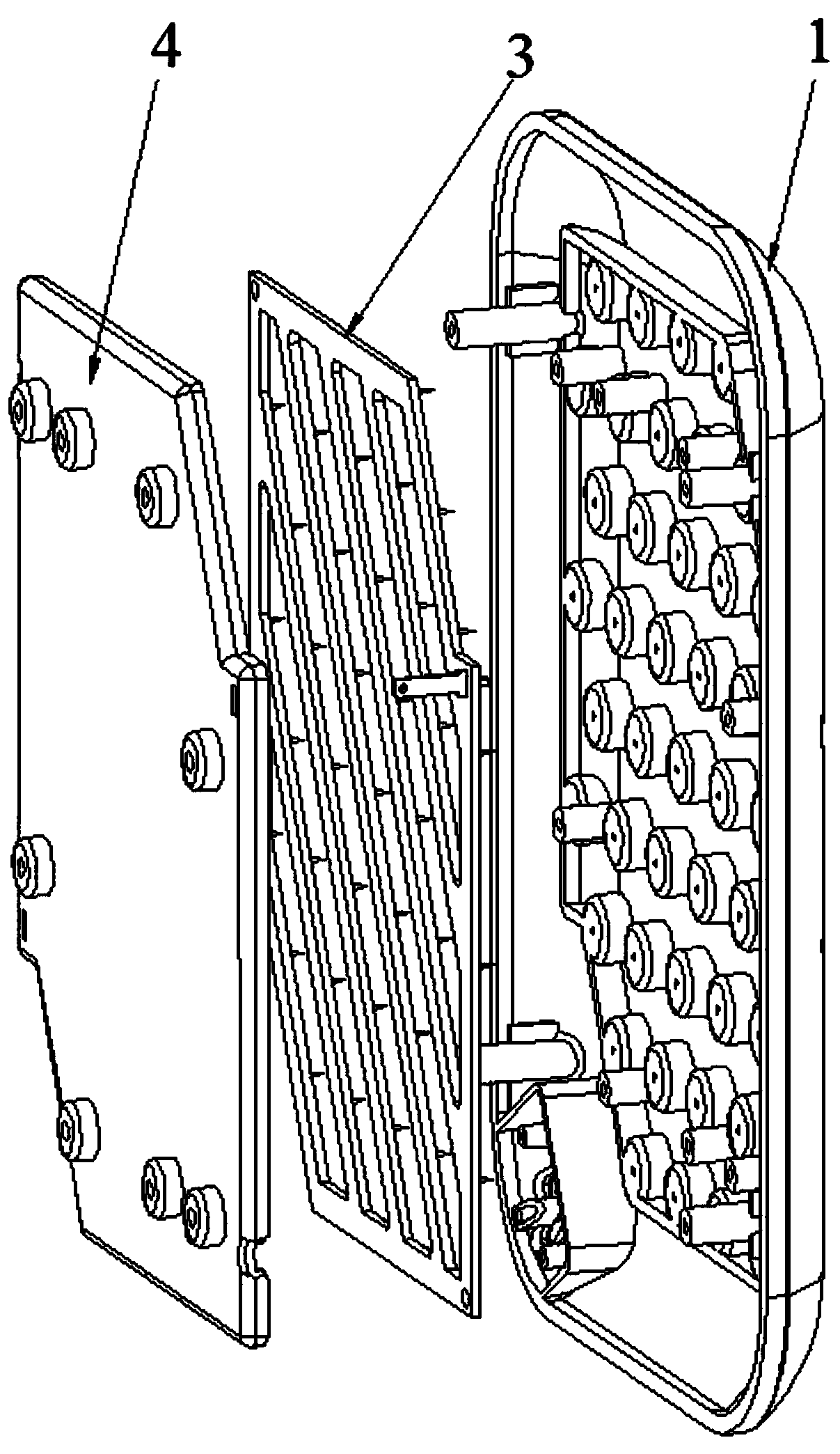 Negative oxygen ion emission window