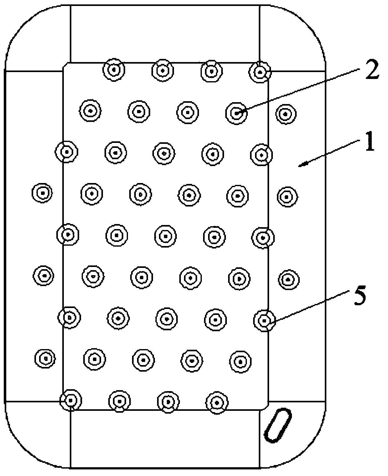 Negative oxygen ion emission window