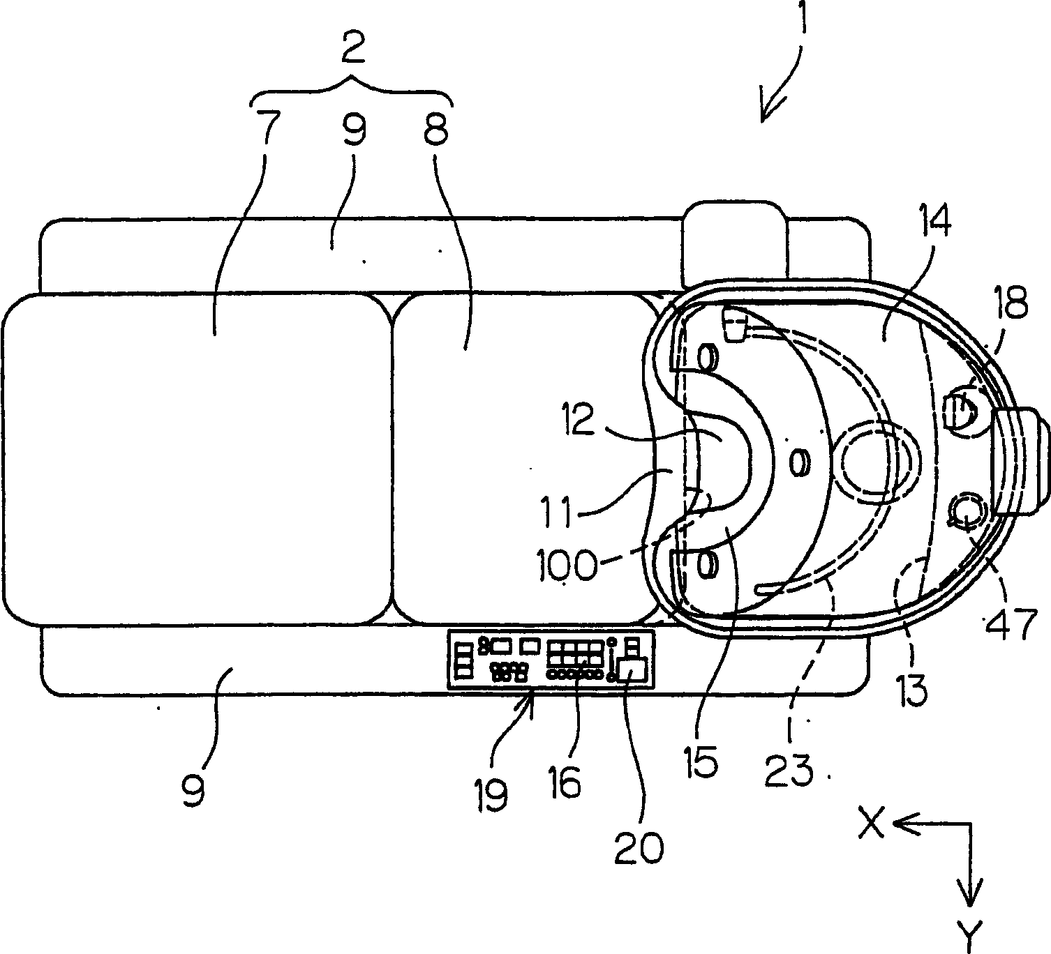 Automatic shampoo machine