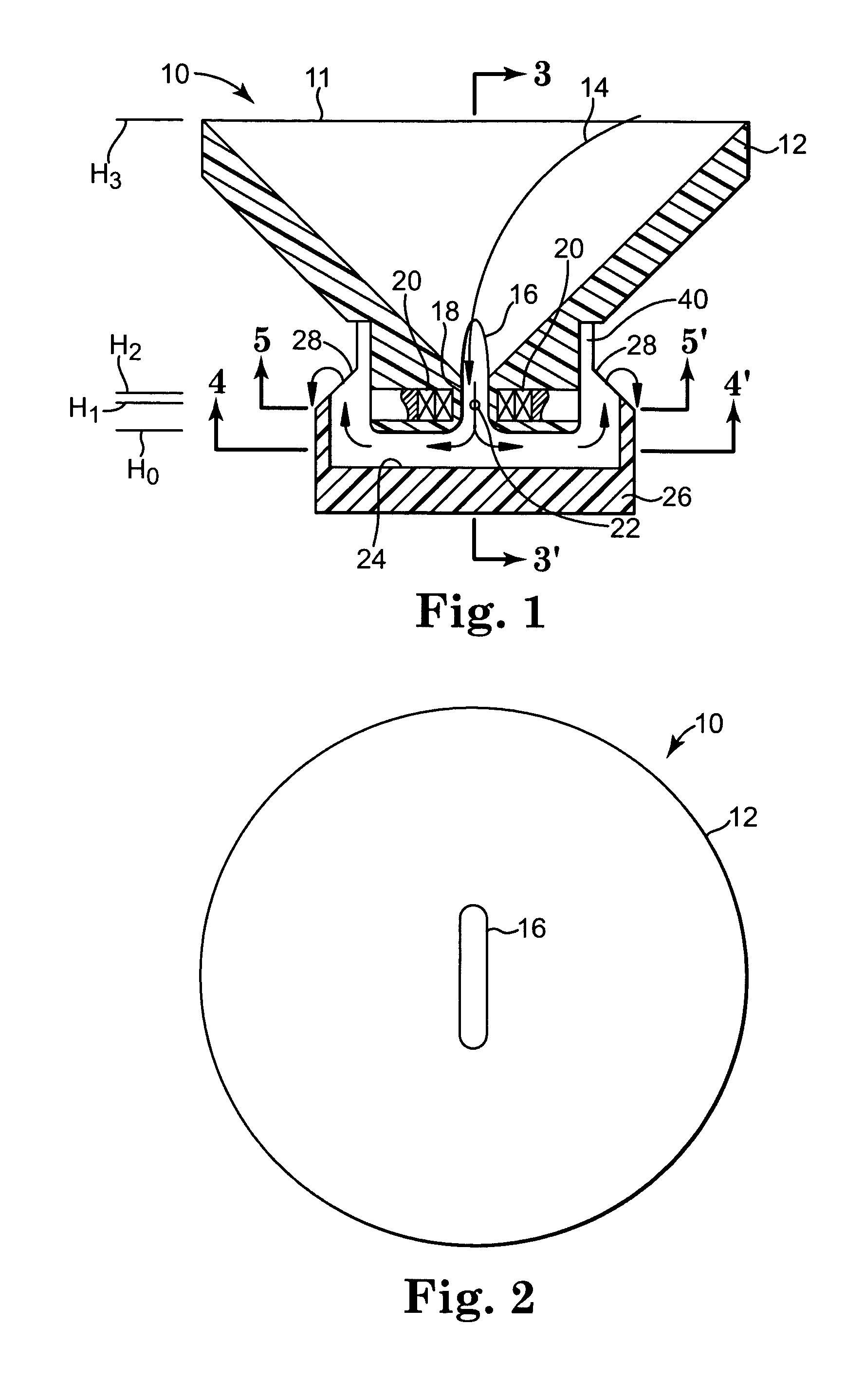 Magnetic flowmeter with integral liquid trap