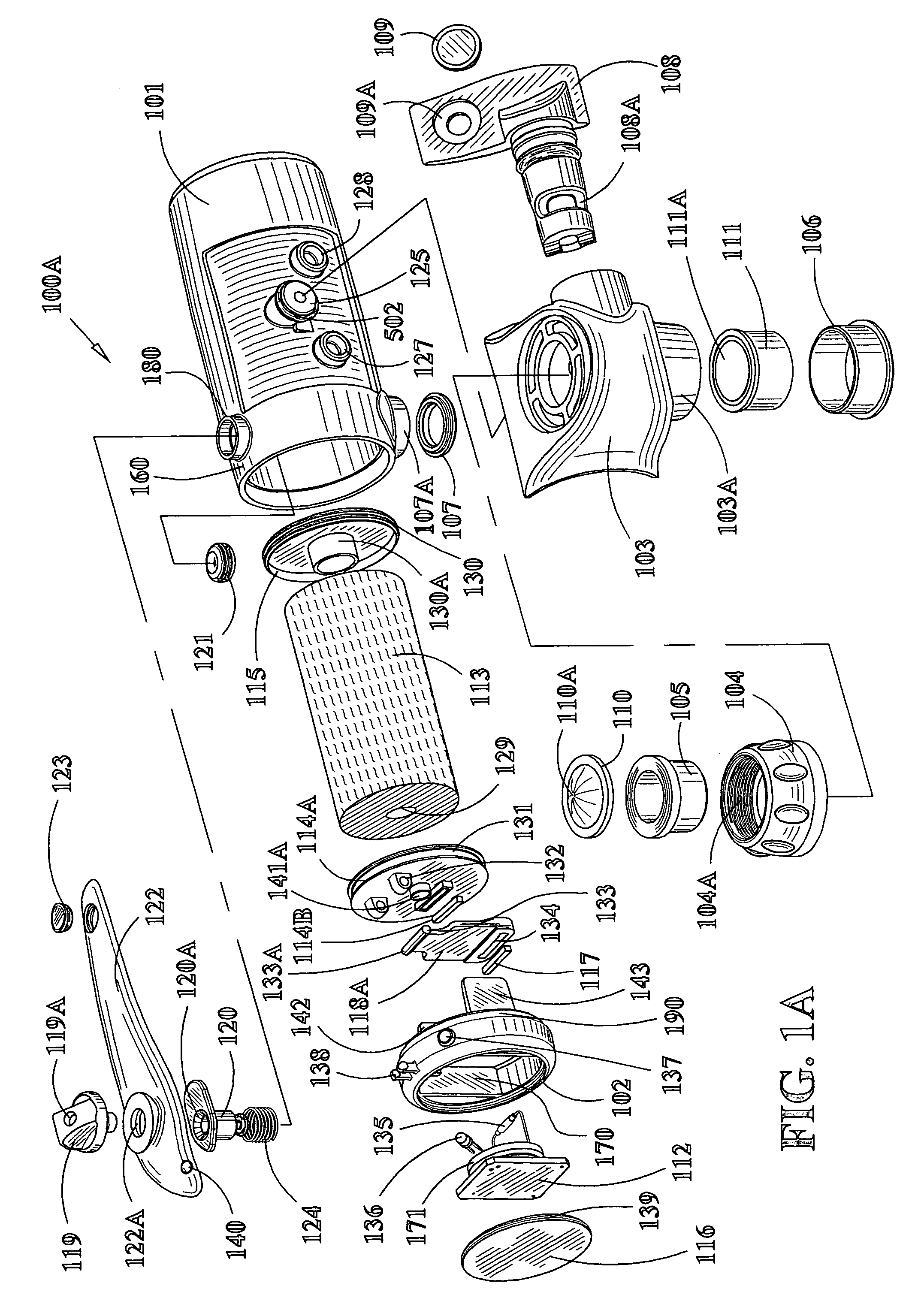 Faucet-mounted water filtration device including gate position sensor