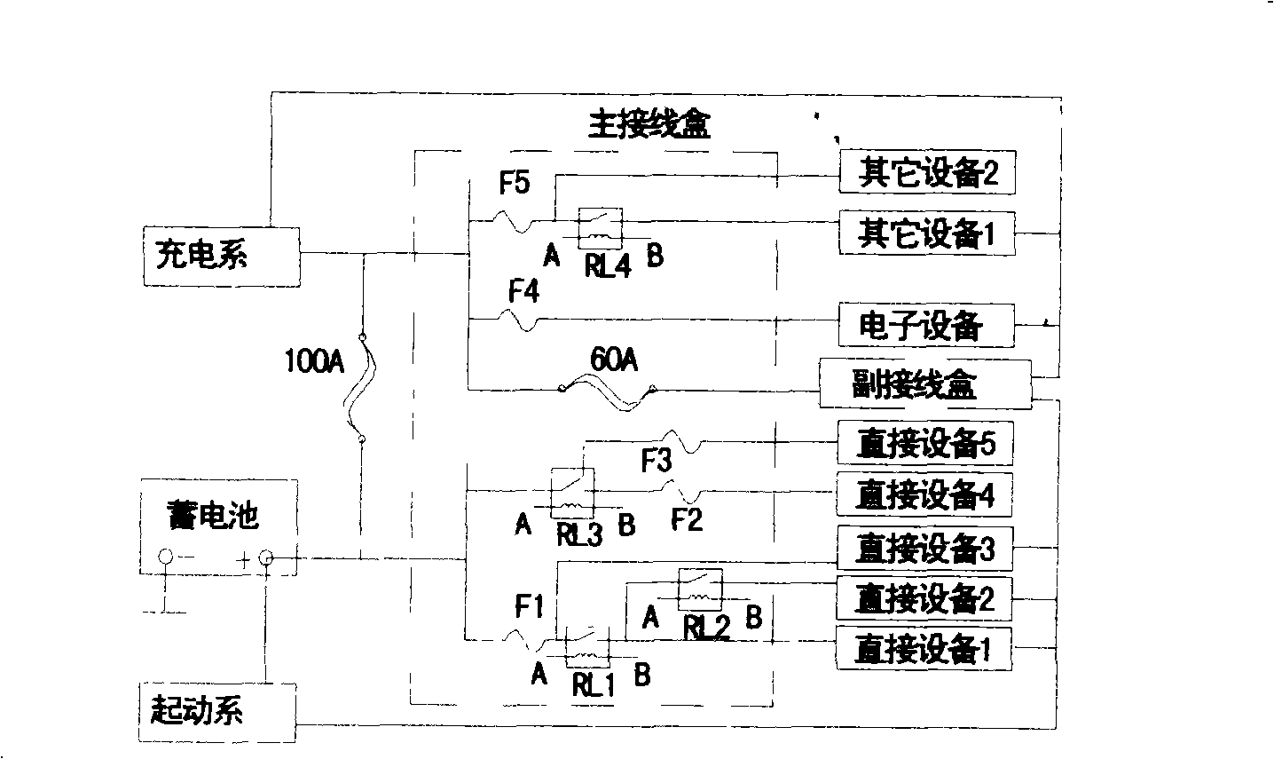 Vehicle power supply circuit as well as semiconductor protection control system of electric apparatus electronic equipments