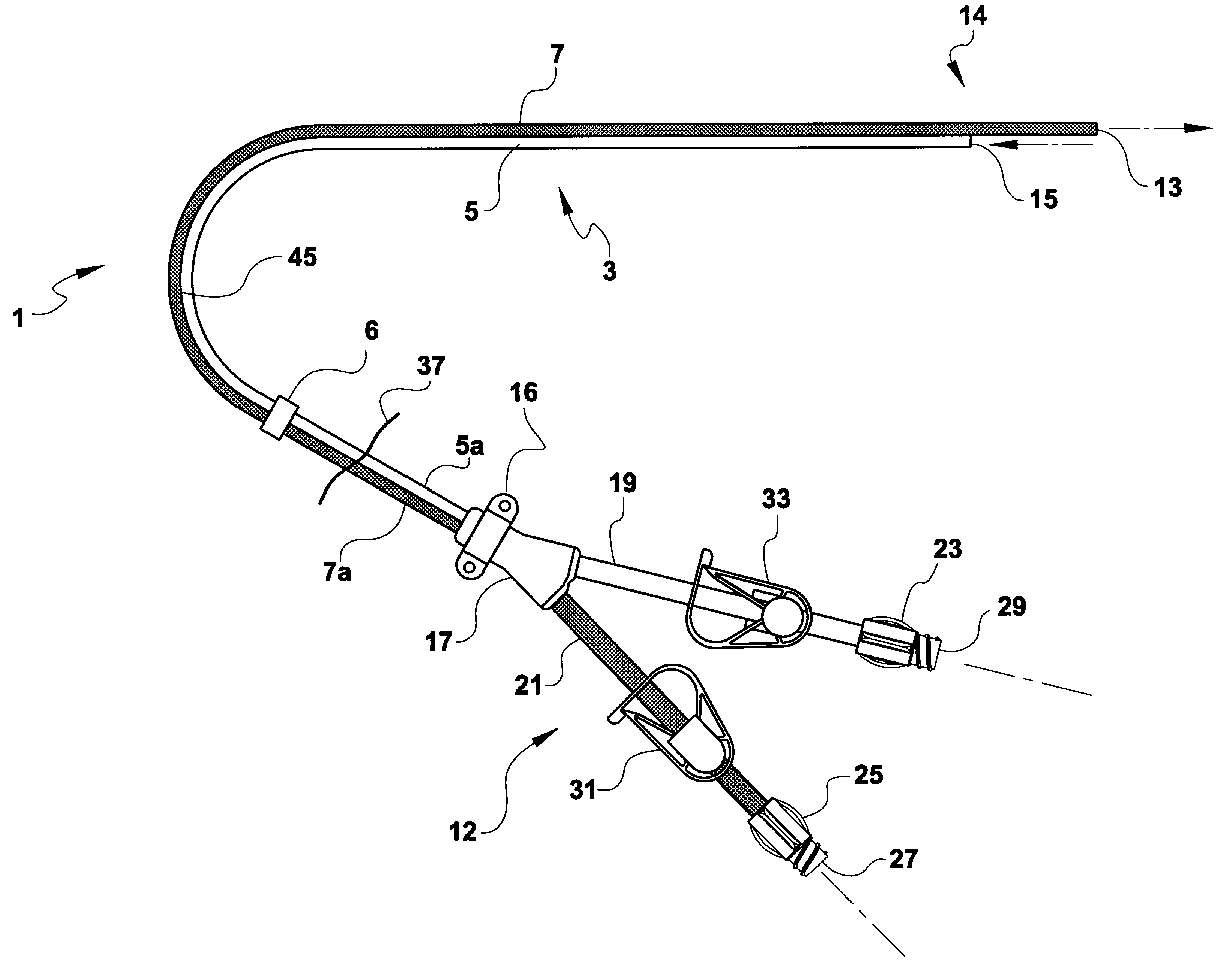 Multilumen Venous Catheter and Method of Use