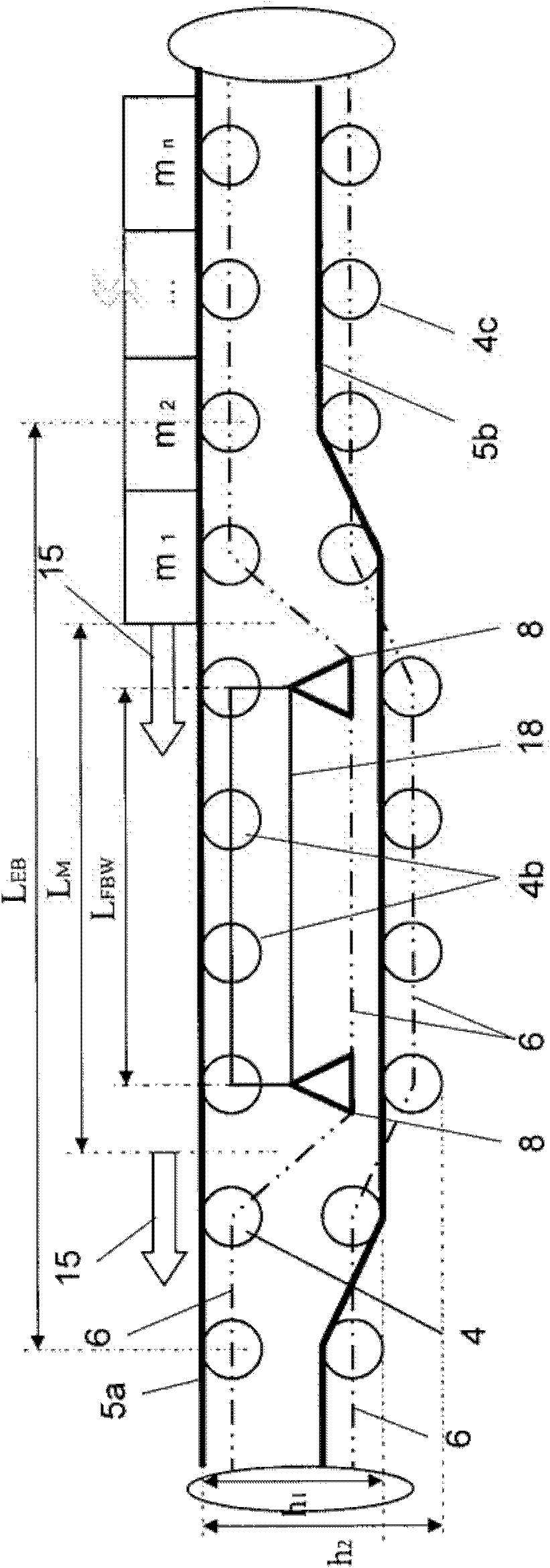 Apparatus and method for determining the loading and conveying rate of a bridge loader