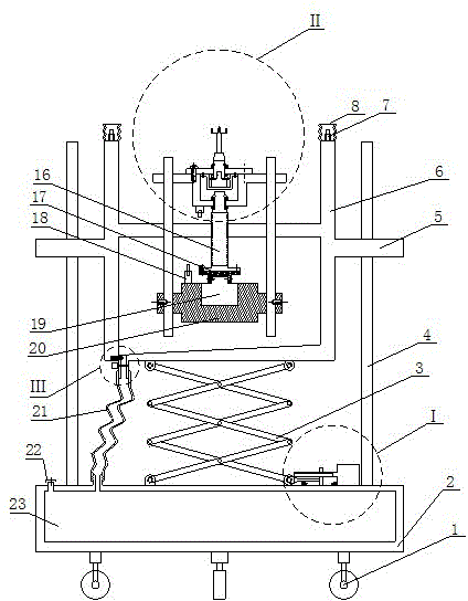 Scraped-car fuel tank residual fuel recycling device and working method thereof