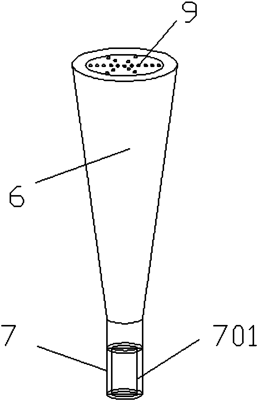 Manual pollination device for two-end double-selection kiwi fruit