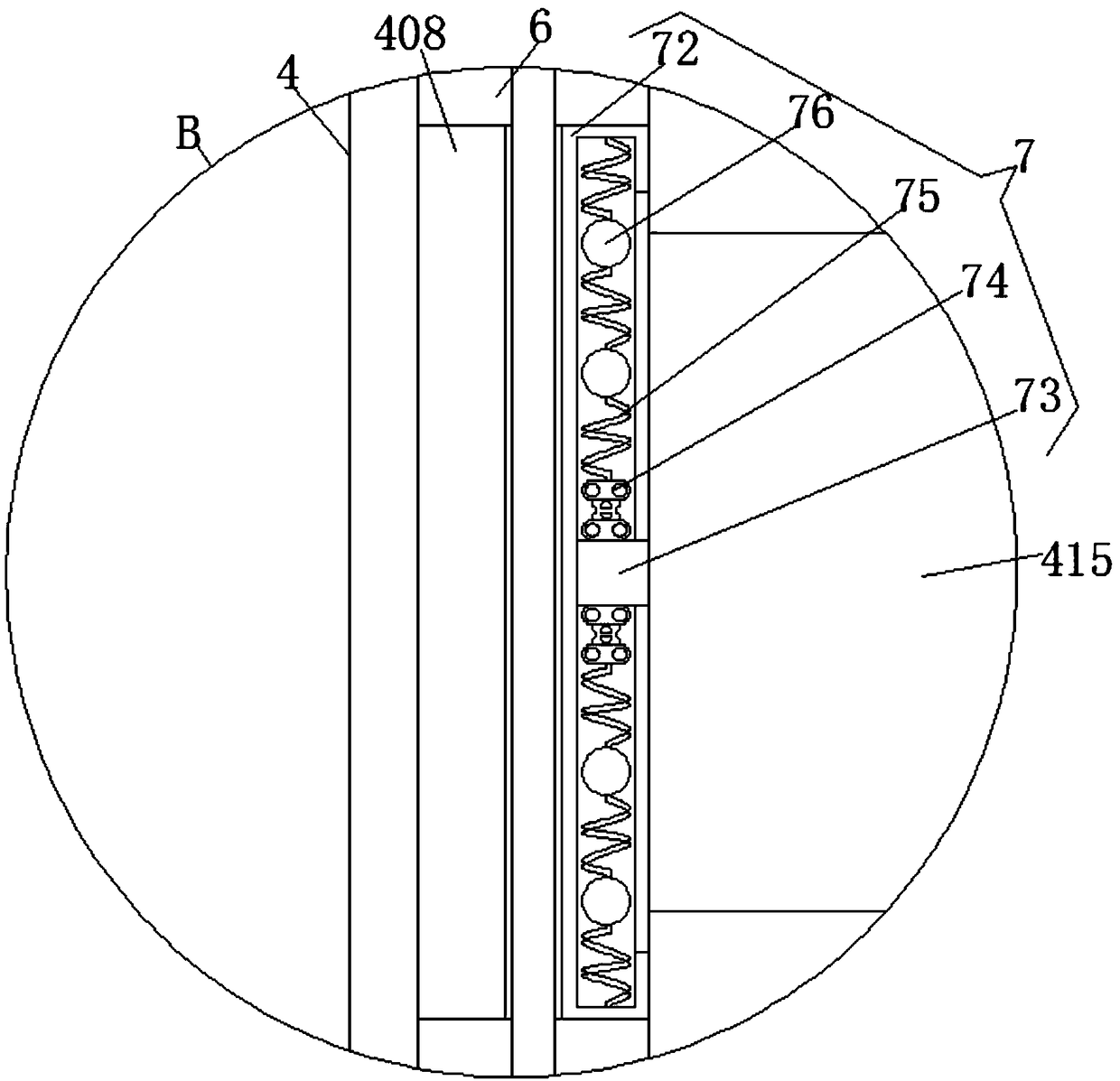 Double-connecting-roller soft road foundation vibration leveling machine