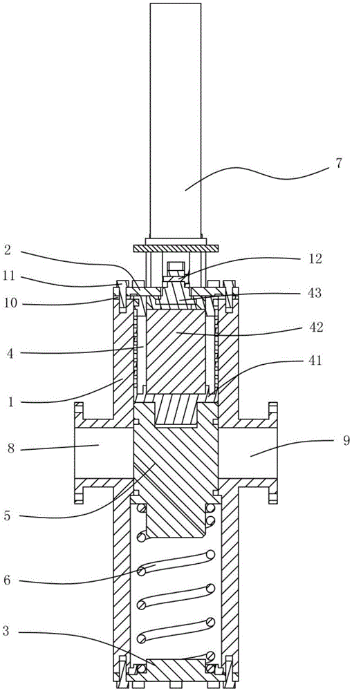 Water supply valve with quickly changeable filter element