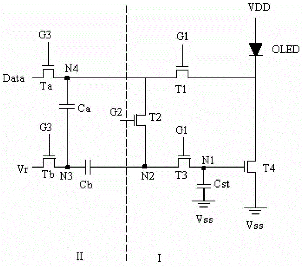 Pixel compensation circuit