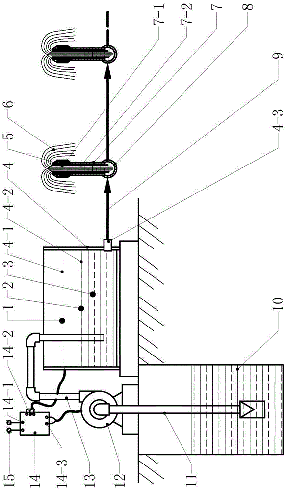 A capillary drip irrigation system