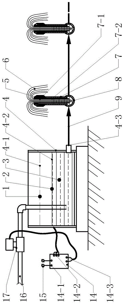 A capillary drip irrigation system