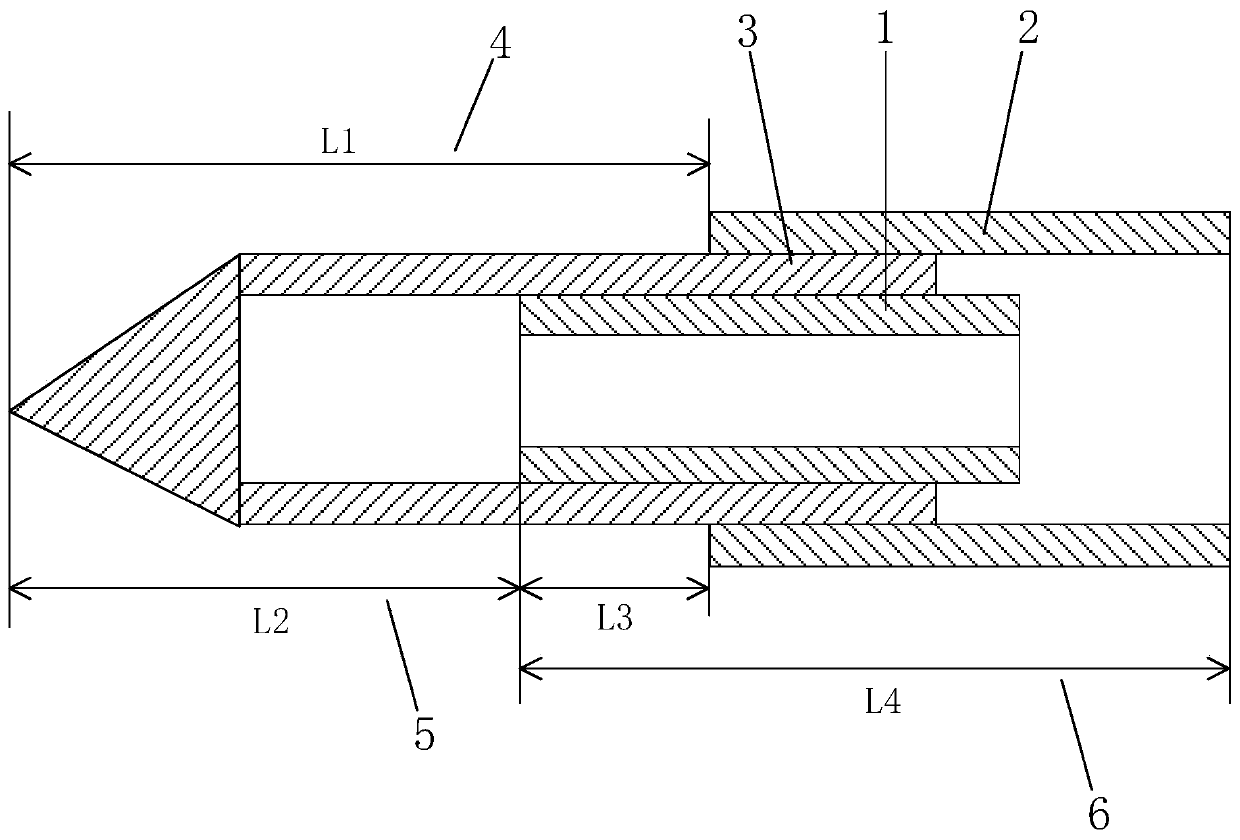 Adjustable cryoablation needle