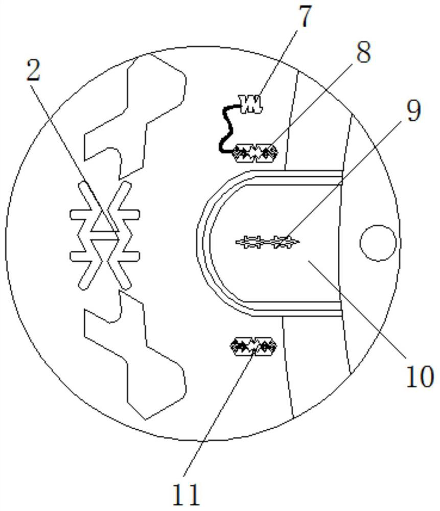 Clamping device for precision machining of gears of various sizes