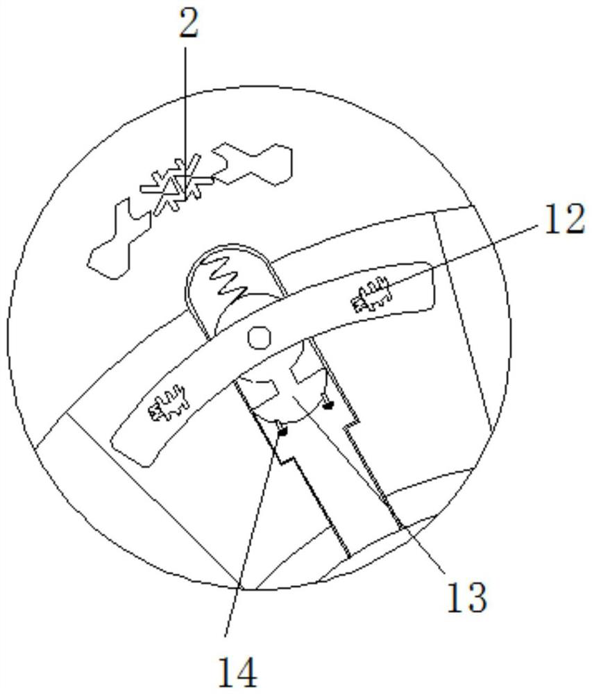 Clamping device for precision machining of gears of various sizes