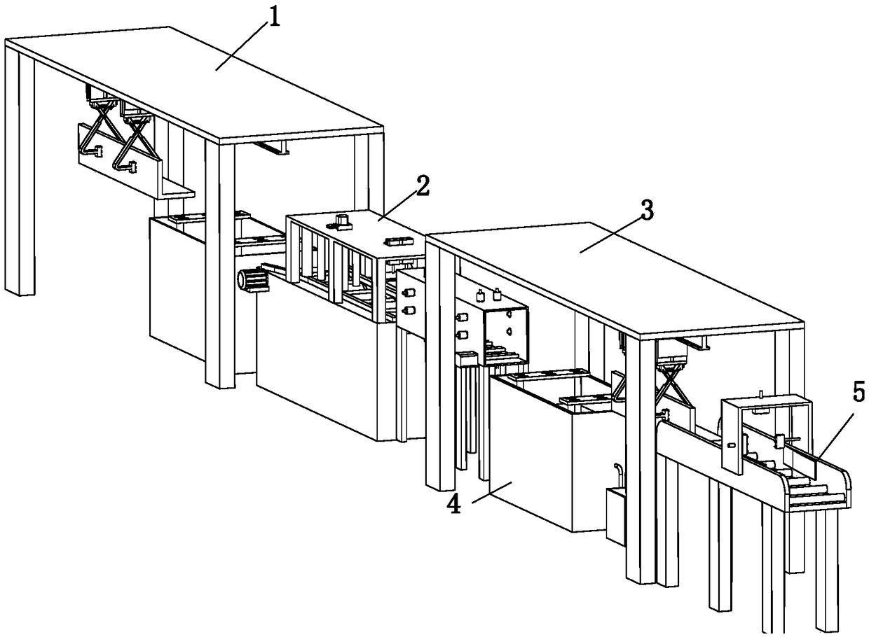 Part of coating device for surfaces of angle steel