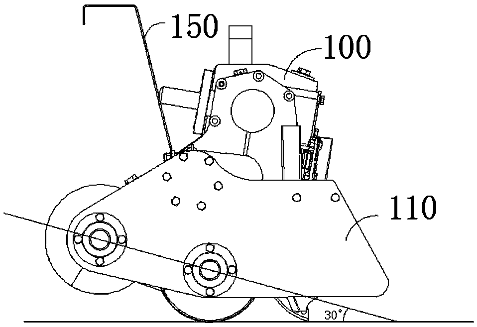 Leveling screw device and application method thereof