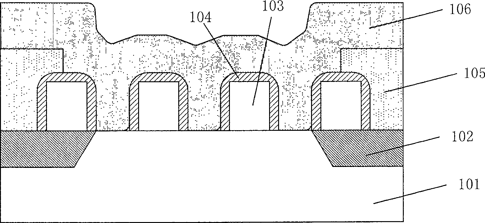 Polycrystalline silicon self-aligning plug manufacture method