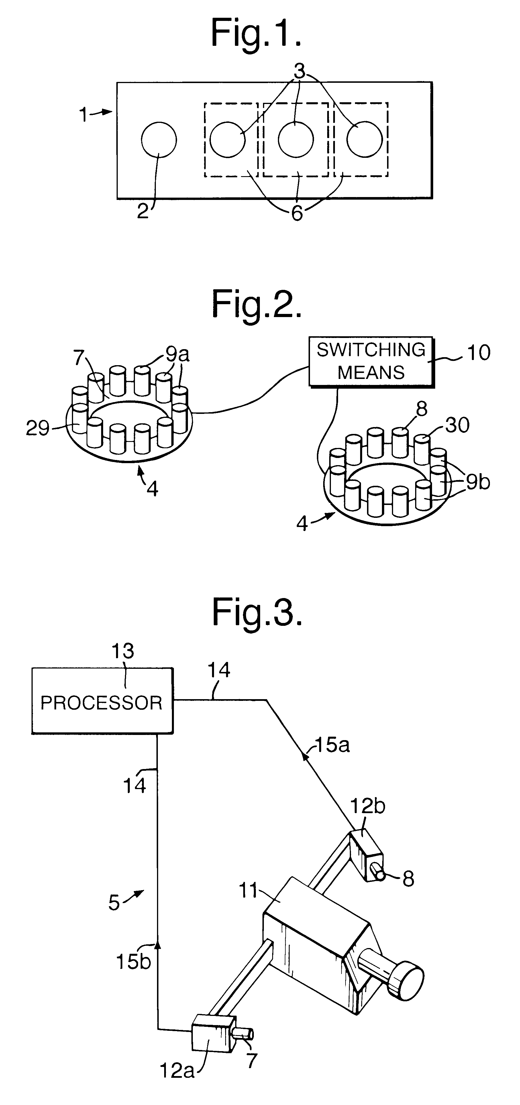 Optical target and apparatus and method for automatic identification thereof