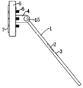 Device for removing oil stains on the surface of a hand-held stove