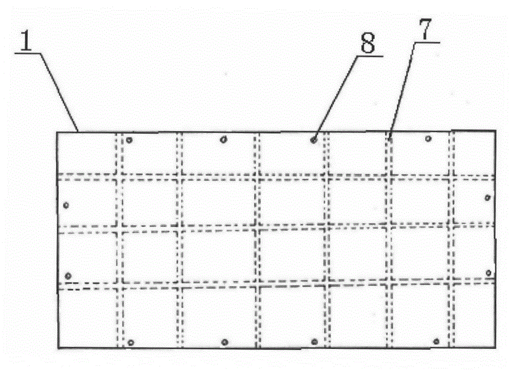 Heat conduction pressing plate uniform in heat transfer and good in heat preservation effect