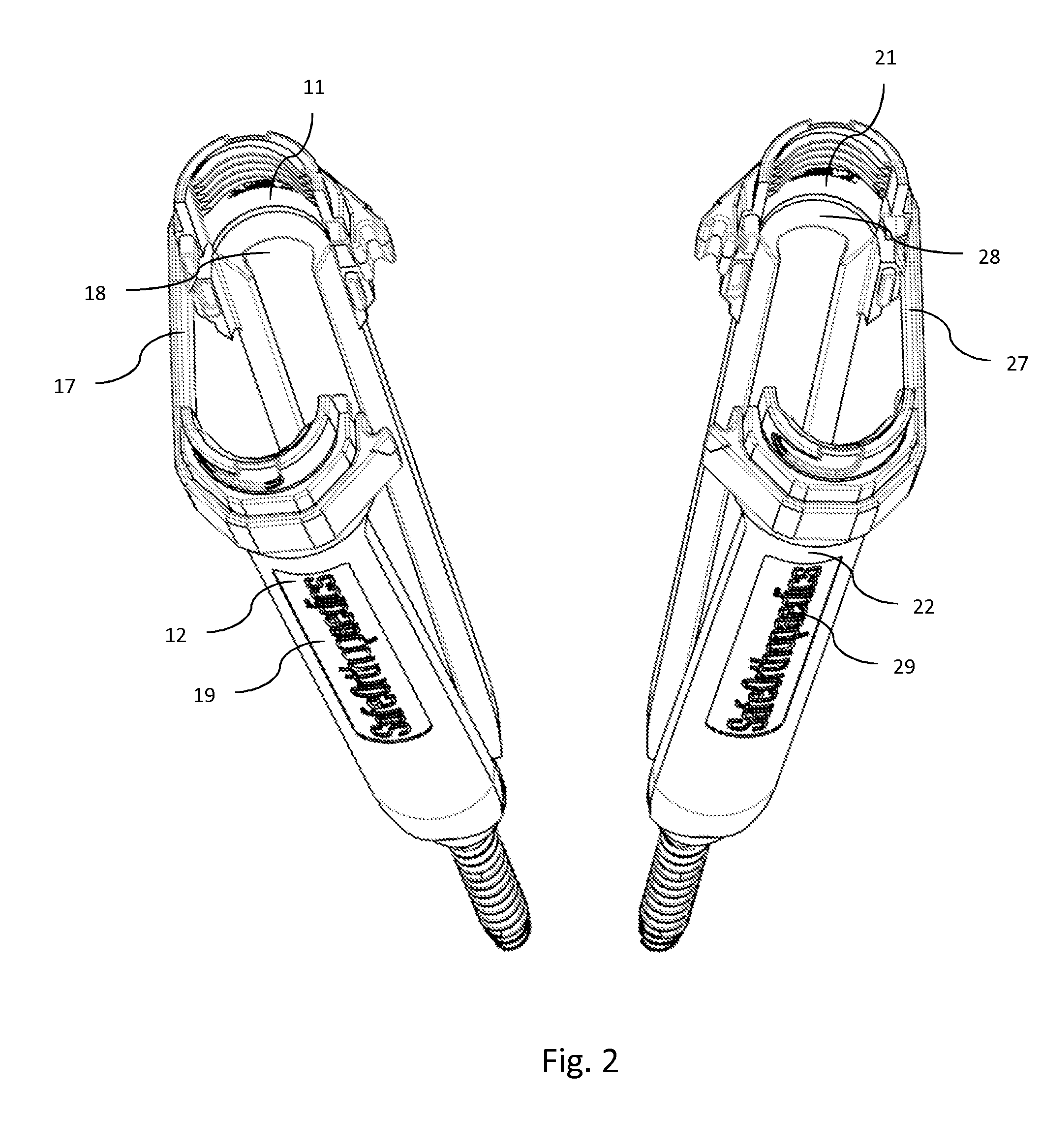 Spinal Device Comprising Means of Reversible Fastening