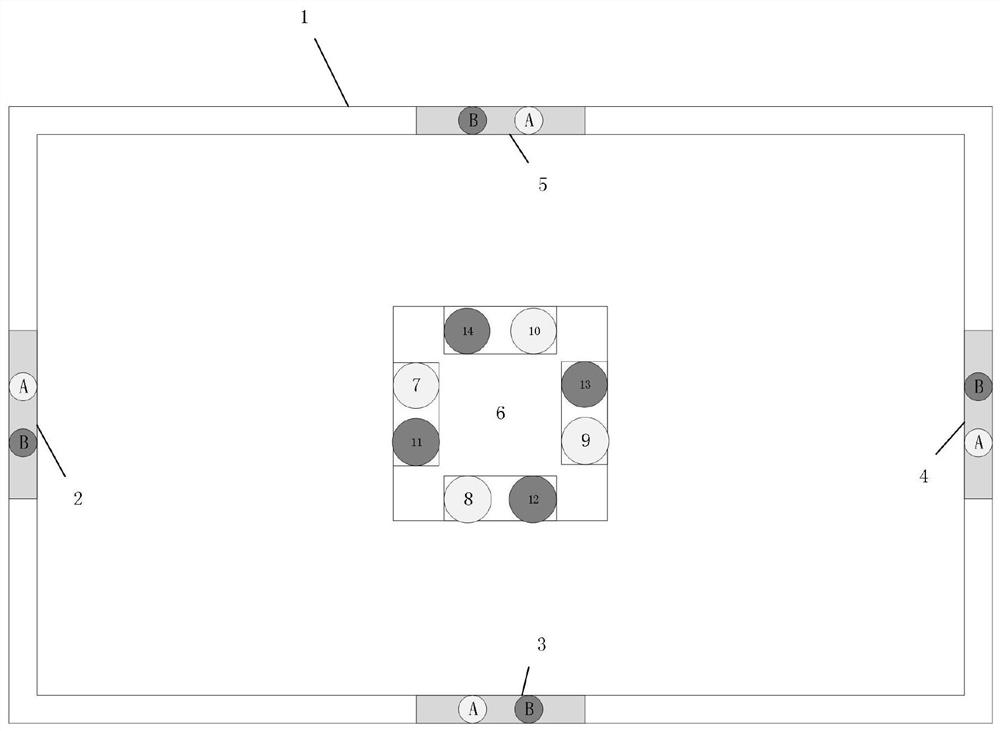 Visible light positioning communication method and system based on wavelength division multiplexing