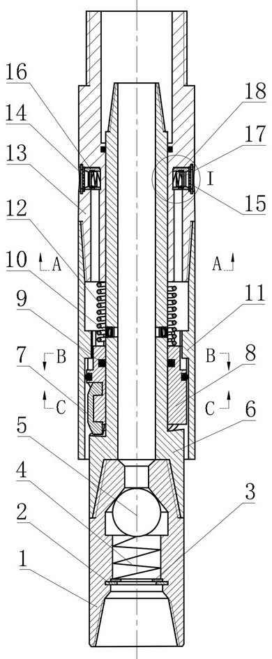 Well drilling device for generating hydraulic pulse