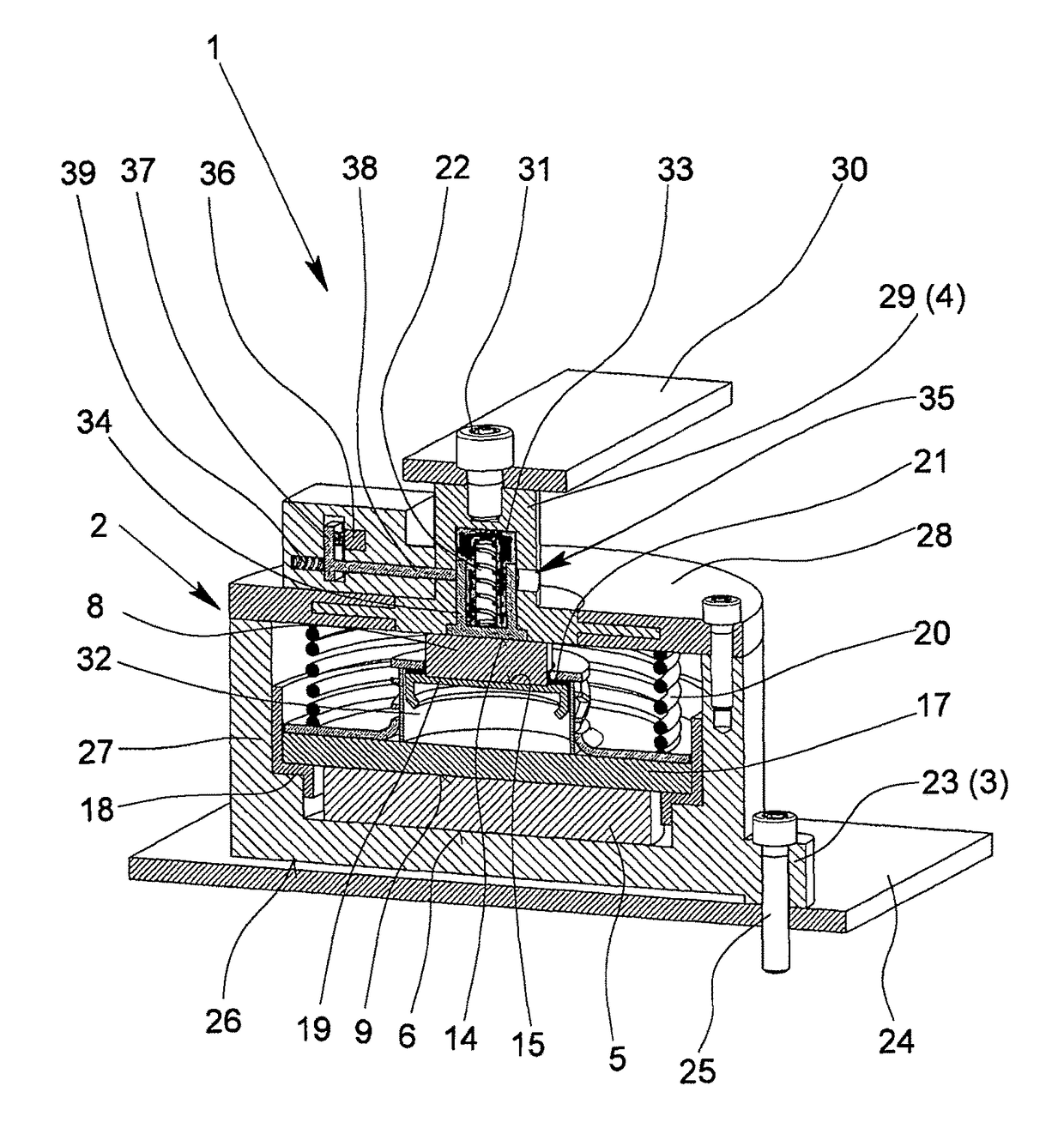 Overvoltage protection device