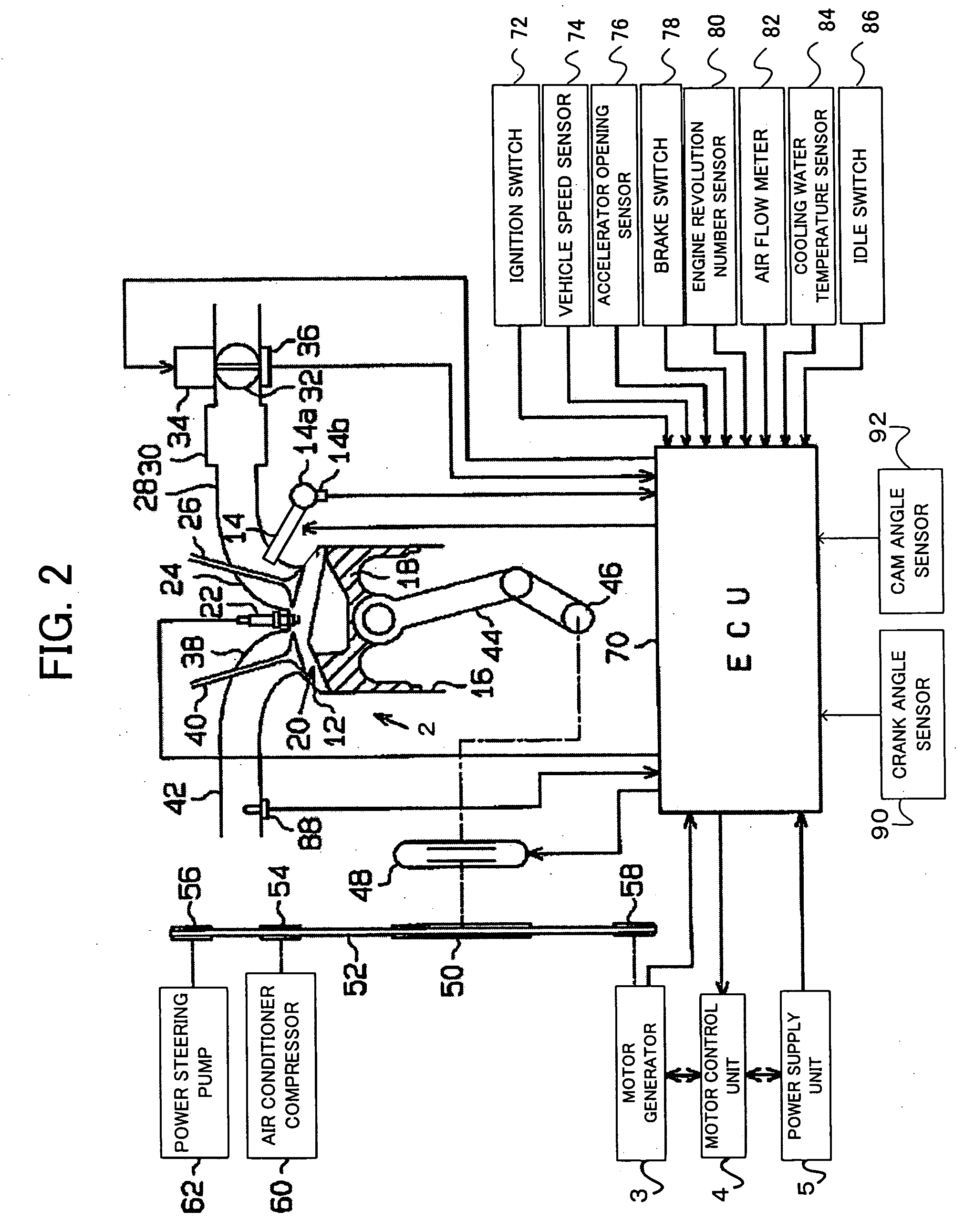 Stop position estimating apparatus of internal combustion engine