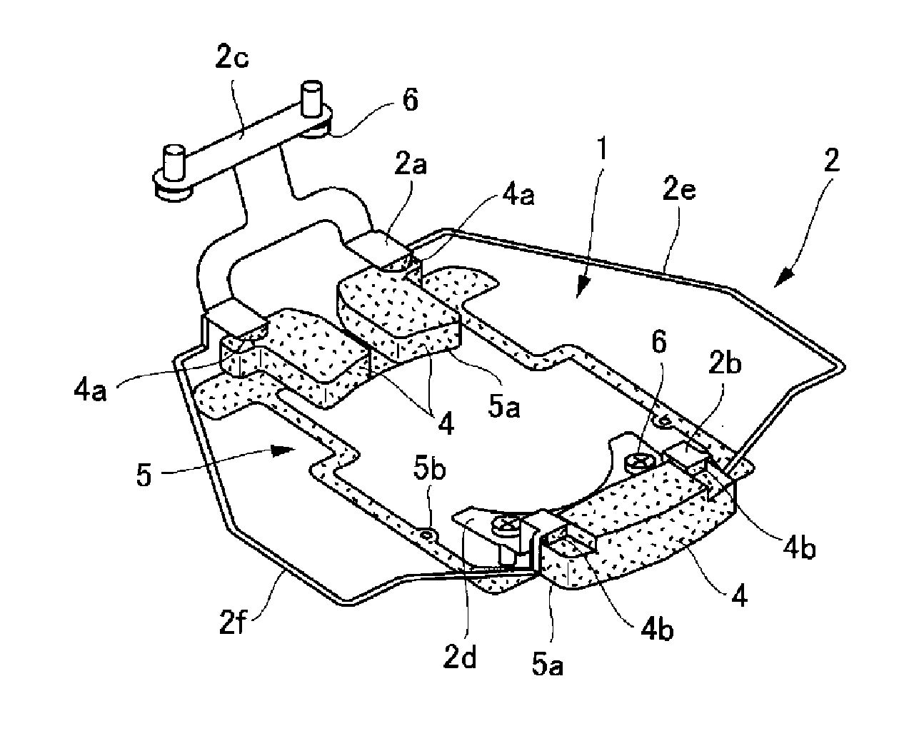 Structure of steering wheel for vehicle