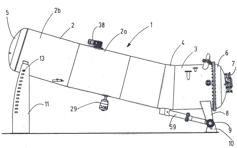 Rope-shaped textile treating system