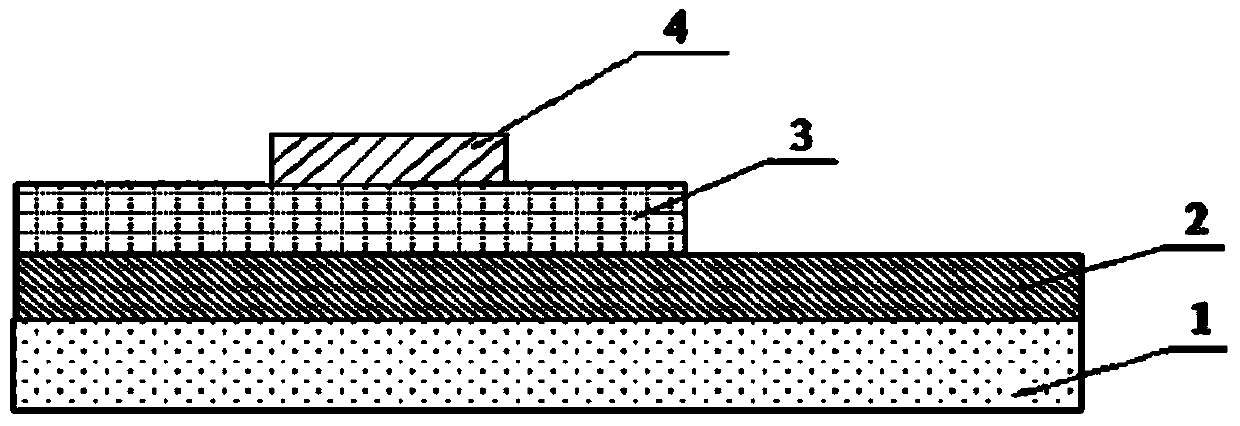 Full-permeable bismuth-based pyrochlore thin film voltage-controlled varactor and manufacturing method thereof