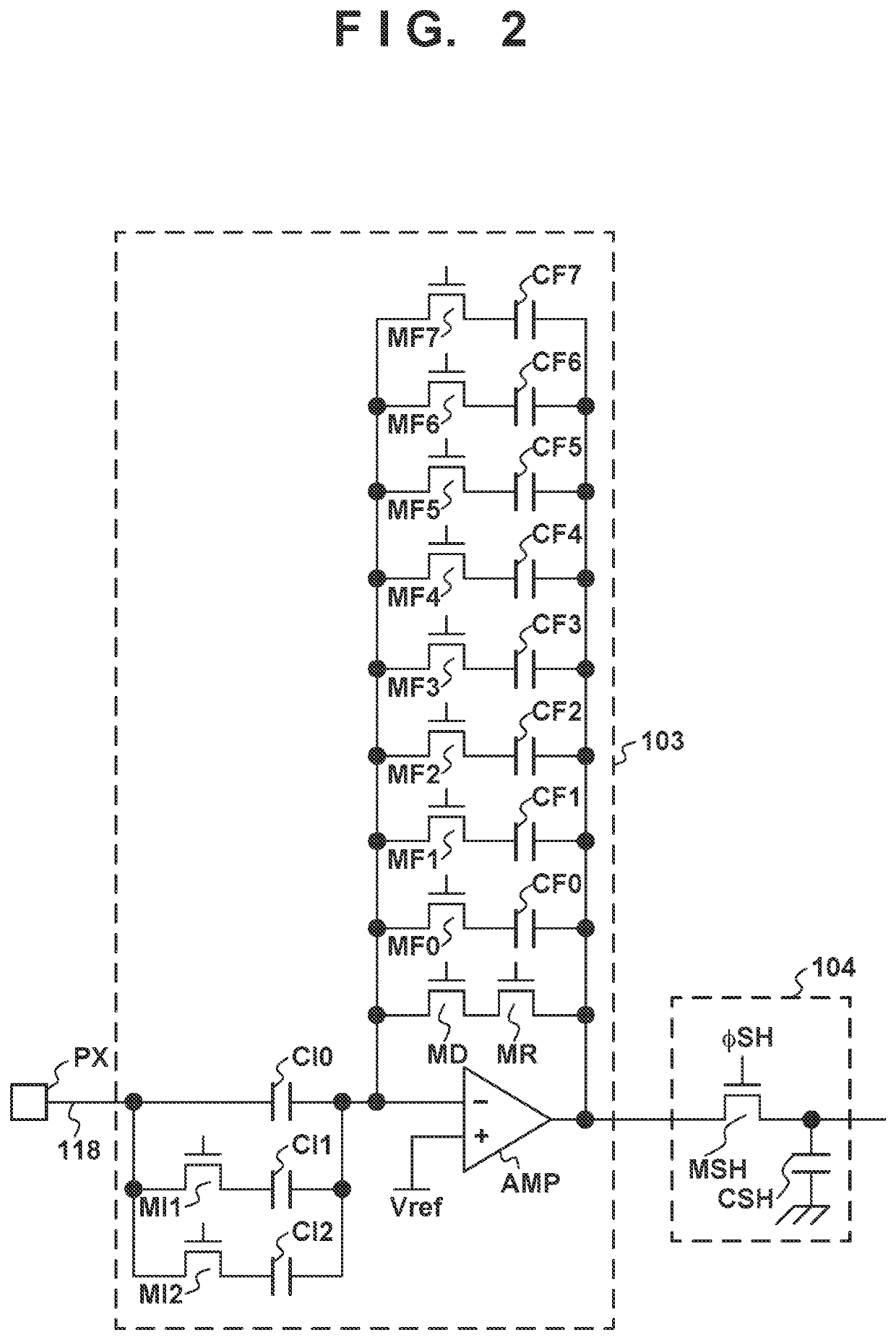 Imaging device and camera