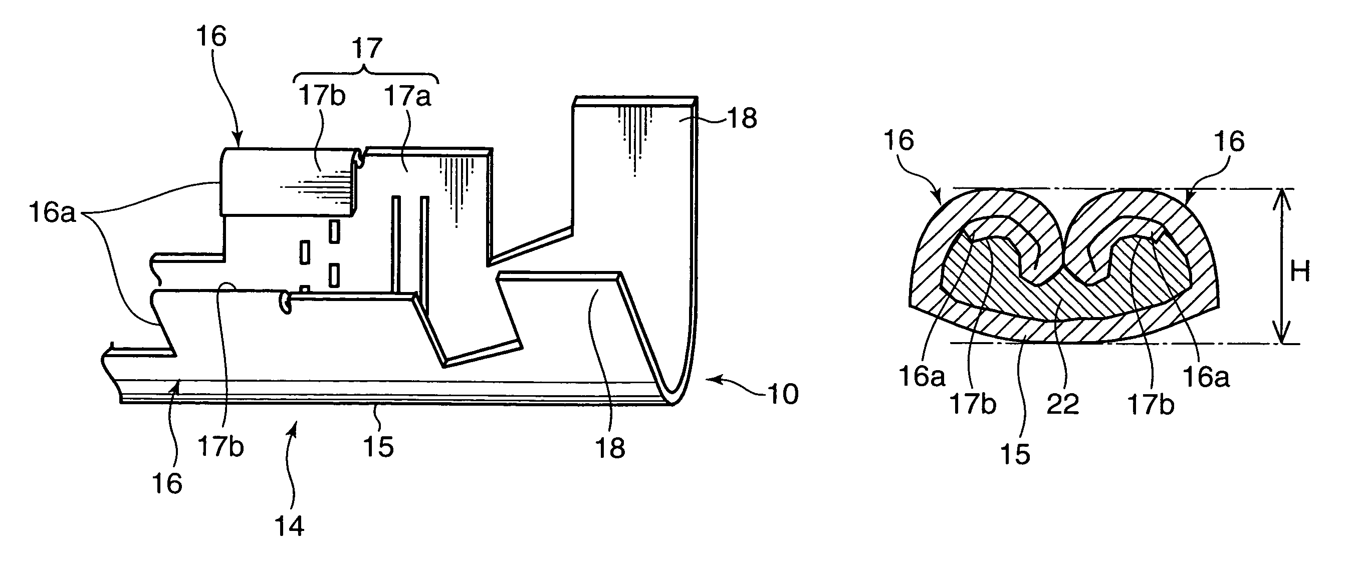 Crimp terminal, terminal-provided wire, and manufacturing method thereof