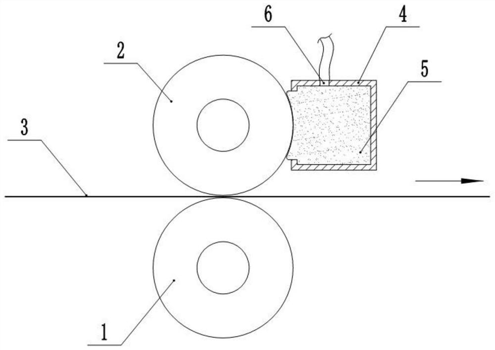 High-speed printing press for outer packing material