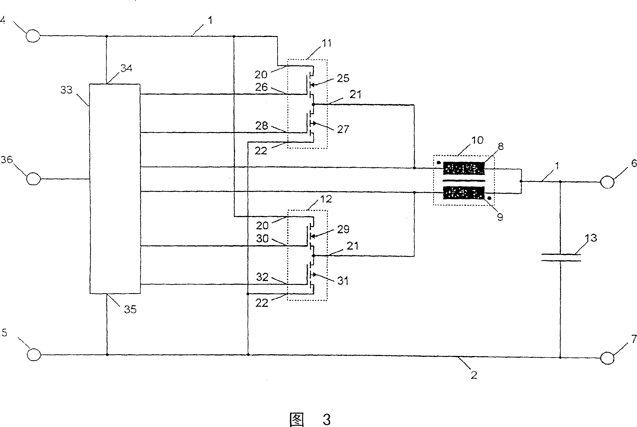 Circuit arrangement for the reliable switching of electrical circuits