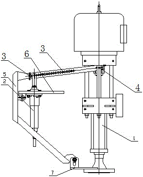 A Linkage Mechanism of On-site Mixed Explosives Pumping System