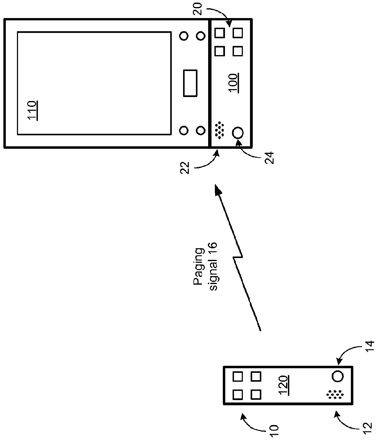 System and wireless device for locating a remote object