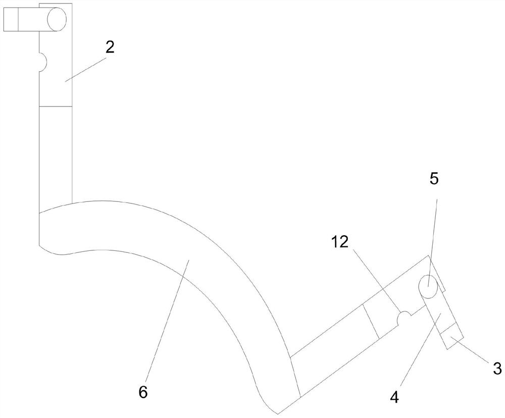 Clamping device for kidney tumor resection