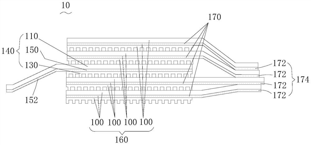 Tactile feedback module and tactile feedback device