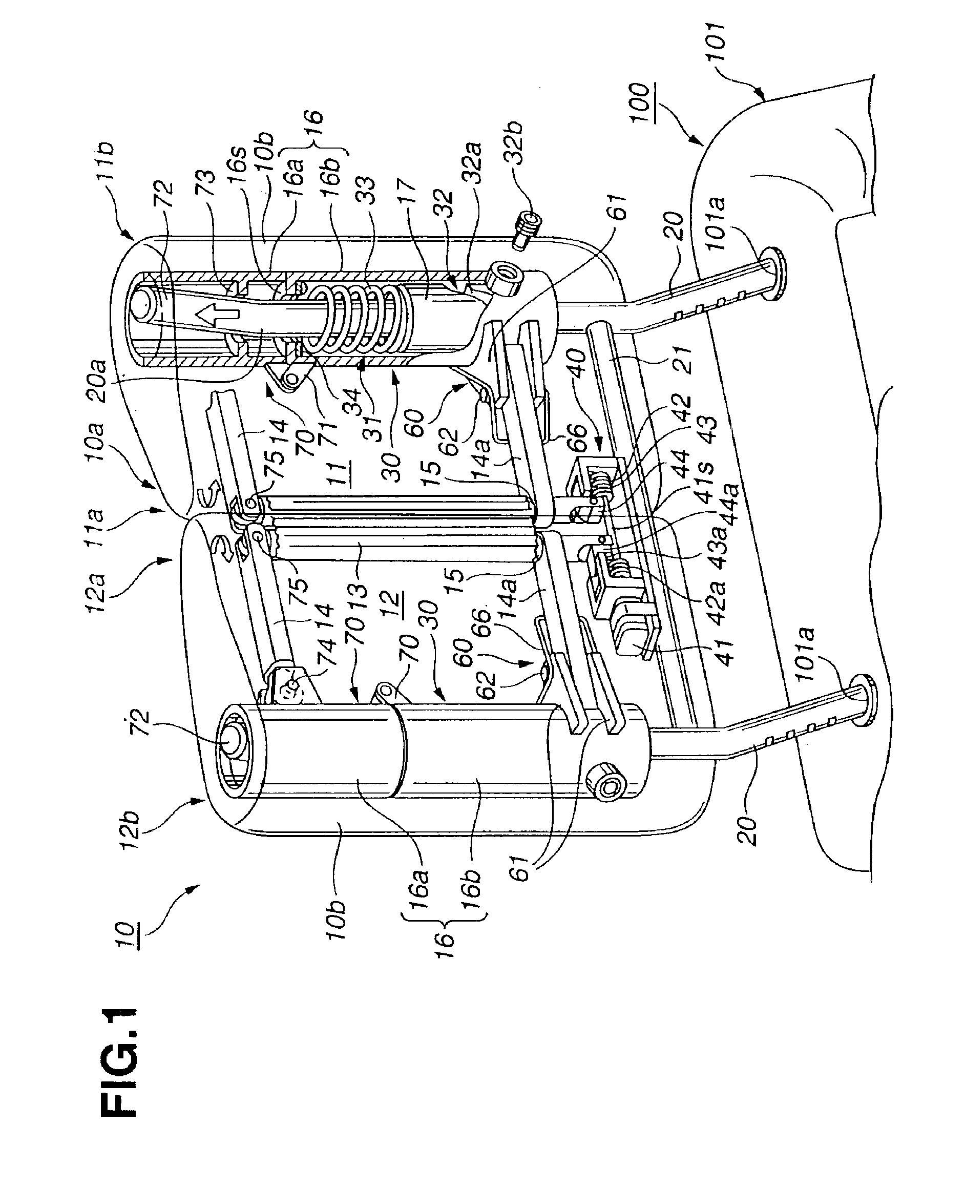 Headrest apparatus for vehicle