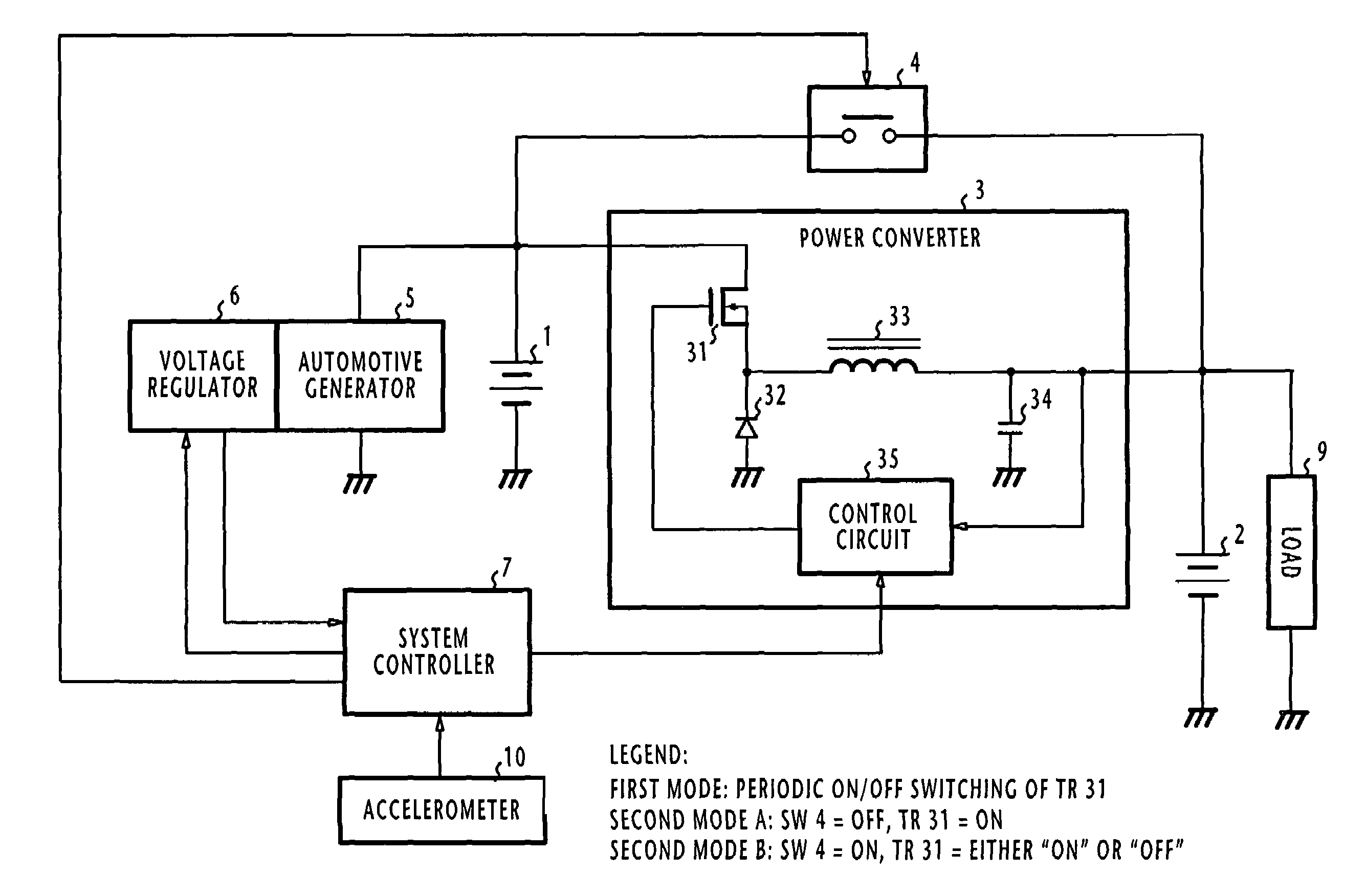 Vehicle-mounted power supply system