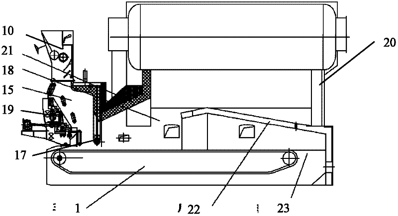 Pre-combustion mechanical grate decoupling combustion furnace and combustion method for same