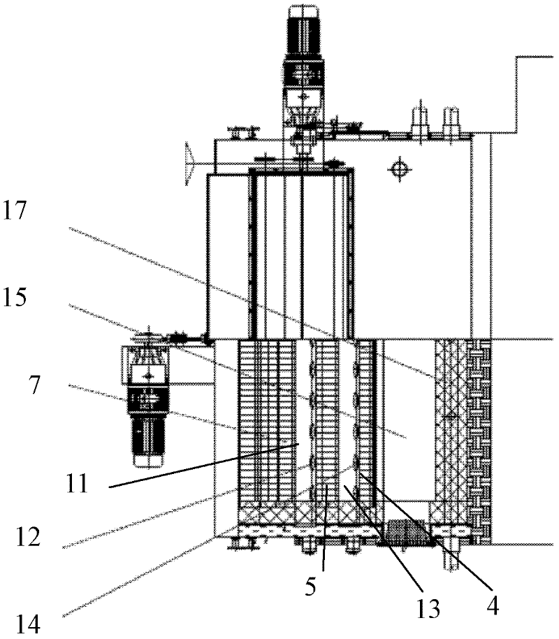 Pre-combustion mechanical grate decoupling combustion furnace and combustion method for same
