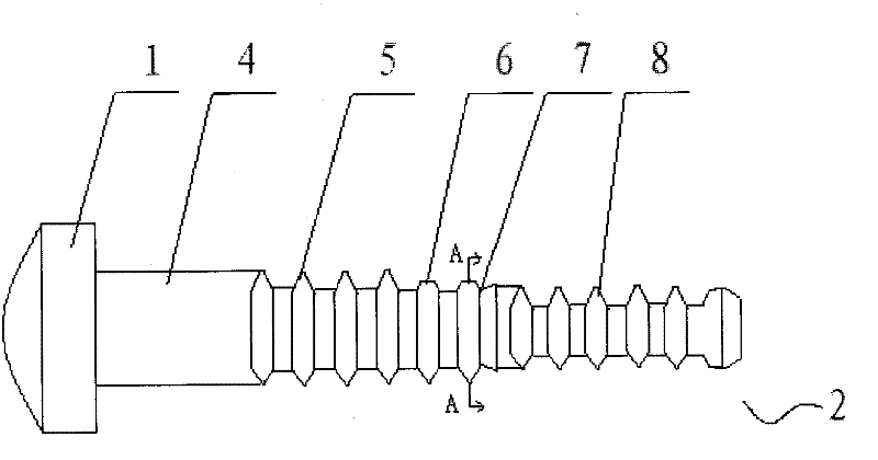 Bobtail high-strength rivet connection pair and manufacturing method thereof