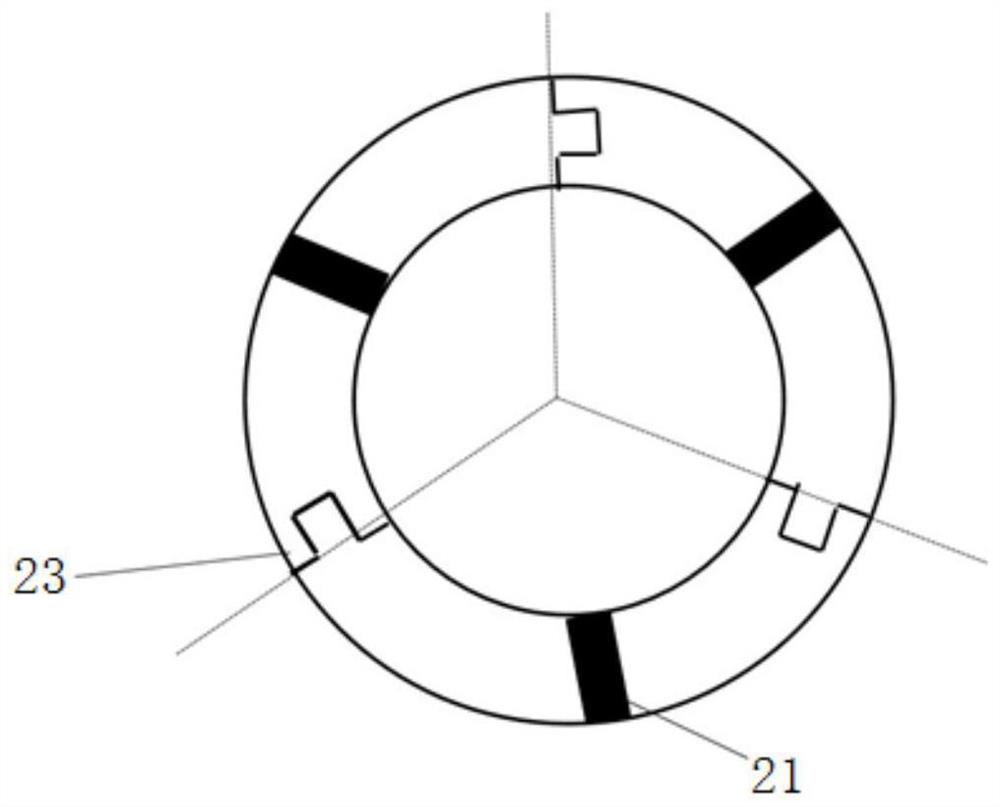 Stable reinforced planting method for mangrove plants