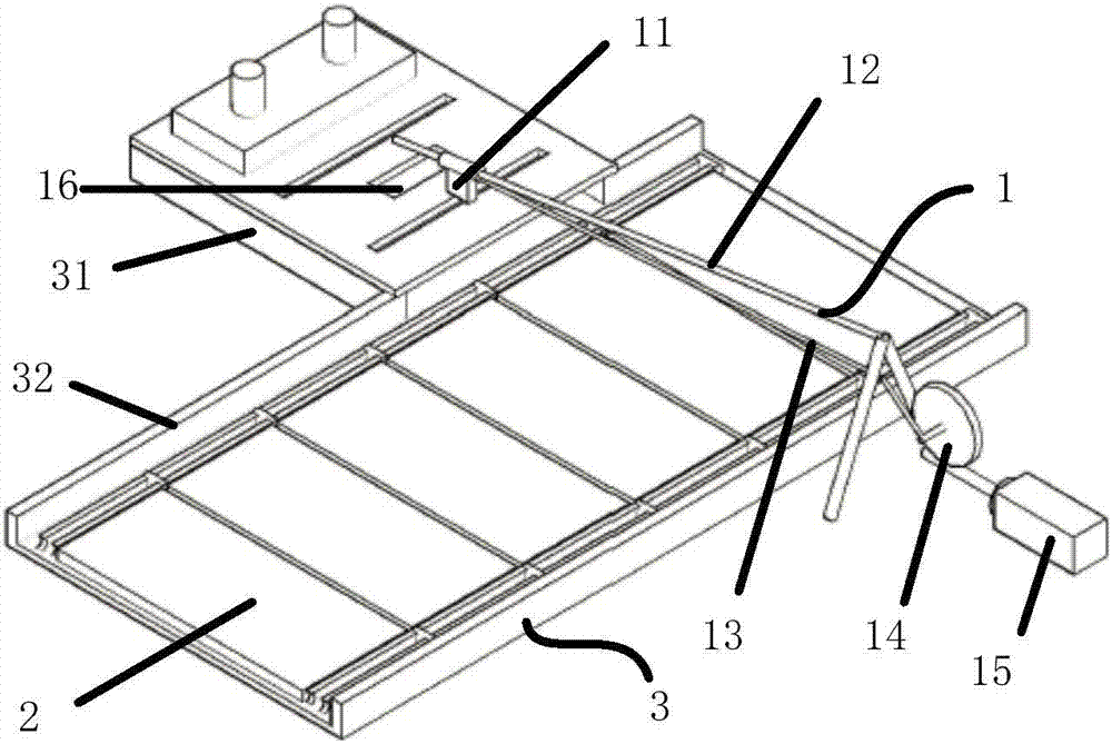 Electromagnetic chip removal mechanism and chip removal device
