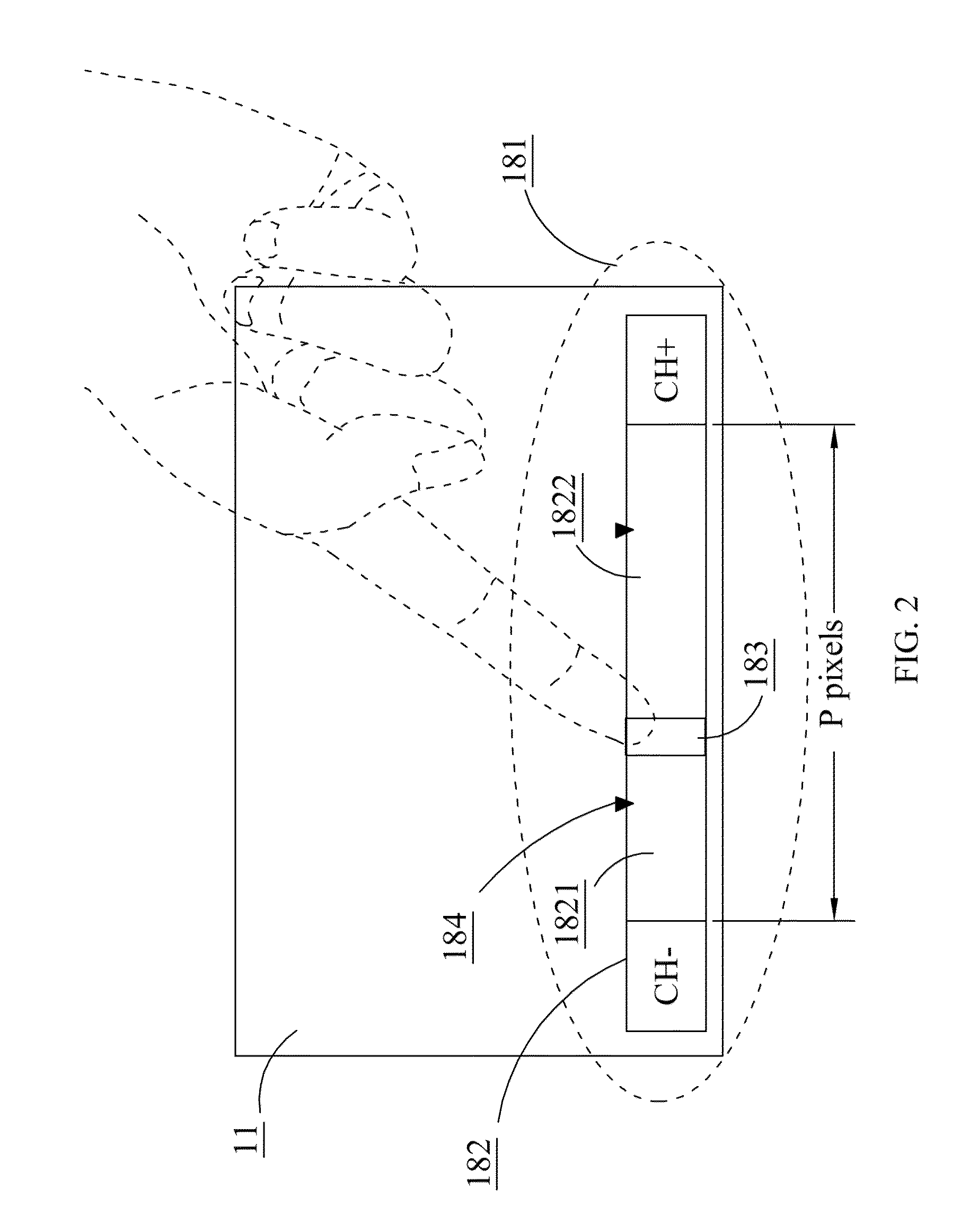 Television operation interface display system and operation method for switching television channels