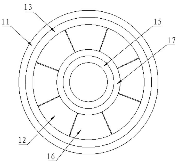 A cylindrical extruder for civil engineering